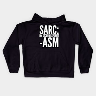 SARC ASM BLACK Print Kids Hoodie